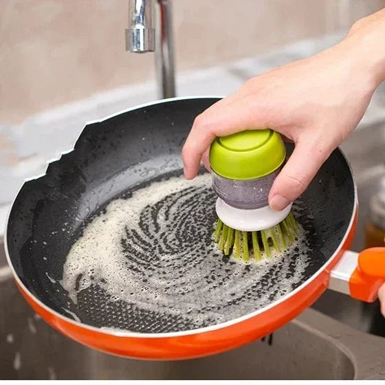 Kitchen Automatic Soap Dispensing Brush