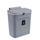 Wall-Mounted Bathroom Trash Can with Lid