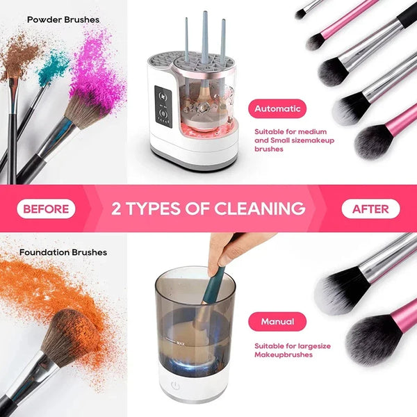 Electric Brush Cleaner Machine