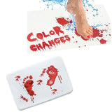Halloween Pre-Halloween Bloody Color Changing Bath Mat