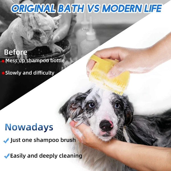 Cat Dog bath brush