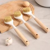 Kitchen non-stick pan decontamination cleaning pot brush