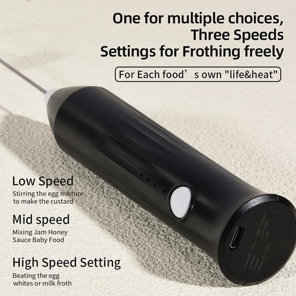 Electric coffee mixer