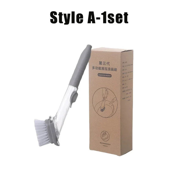 Kitchen Sink Scrubber Dish Washing Brush Tool