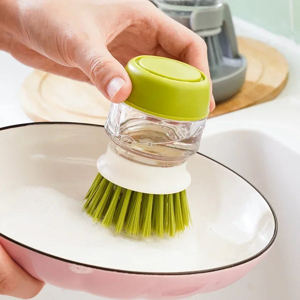 Kitchen Automatic Soap Dispensing Brush