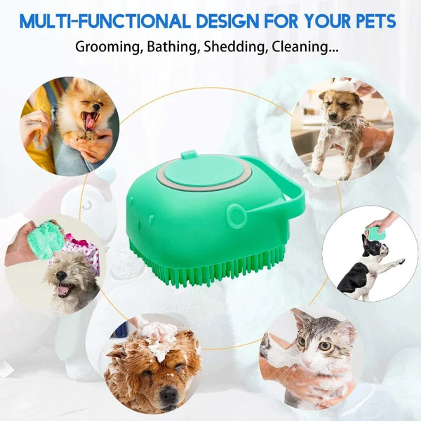 Cat Dog bath brush